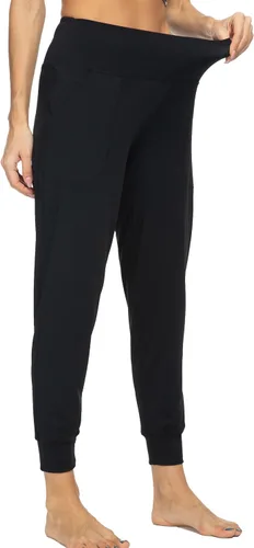 Miniatura 5 de Kcutteyg Pantalones deportivos para mujer con bolsillos, ligeros, de secado rápido, pantalones deportivos suaves para gimnasio, yoga, correr