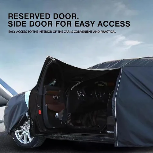 Miniatura 2 de Waterproof Car Cover Compatible with Audi Q2/Q3/Q4/Q5/Q6/Q7/Q8,All Weather Outdoor Car Covers Waterproof Breathable Large Car Cover with
