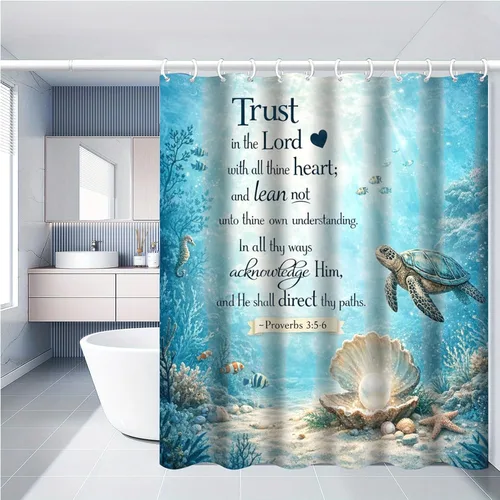 Miniatura 11 de Cortina de ducha de mariposas Dreamrflove, 1 unidad de cortinas de ducha de mariposas para baño, cortina de ducha floral de mariposas verde, cortina