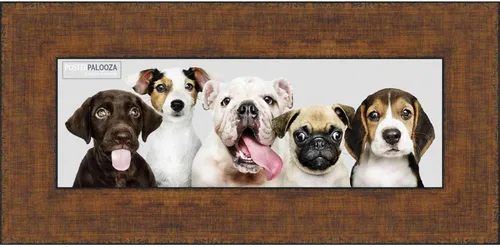 Miniatura 11 de Poster Palooza 36x24 Traditional Antique Gold Wood Picture Frame - UV Acrylic, Foam Board Backing, & Hanging Hardware Included