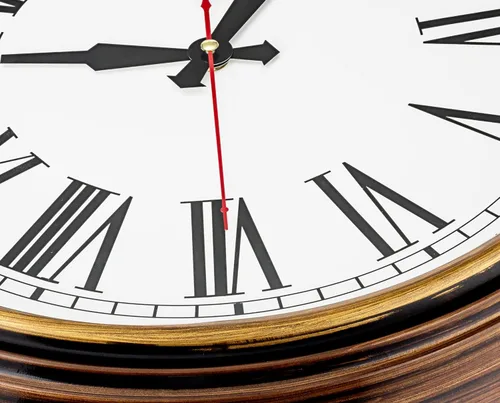 Miniatura 3 de Bernhard Products Reloj de pared extra grande de 18", de cuarzo de calidad, silencioso, sin sonido de tic, funciona con pilas, para casa/sala
