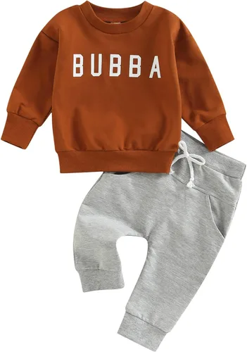 Miniatura 147 de Ropa de bebé niño 3 6 9 12 18 24M 3T Conjunto de pantalones con capucha patchwork sudadera con capucha pantalones de rayas traje de otoño invierno