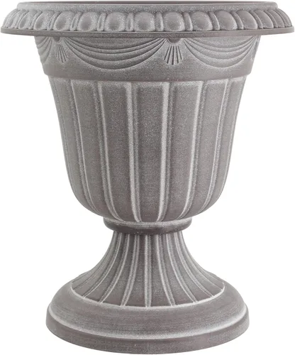 Miniatura 14 de Arcadia Garden Products PL20BG Maceta Urna Clásica Tradicional de Plástico Interior/Exterior, 10" x 12", Beige