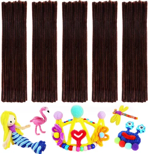 Miniatura 12 de Limpiadores de tuberías, limpiadores de tuberías para manualidades, manualidades y artesanías, manualidades, suministros para manualidades, Purpurina