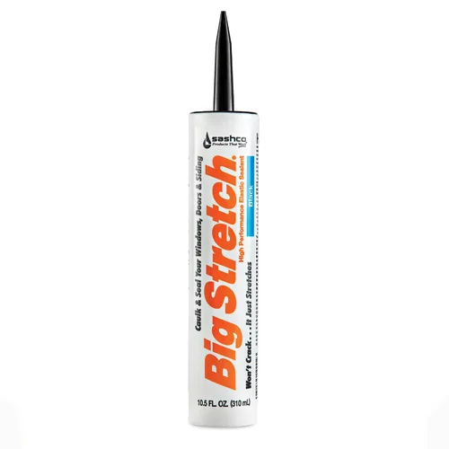 Miniatura 13 de Sashco - Masilla para sellar Big Stretch, látex acrílico, de gran rendimiento, cartucho de 10,5 onzas, color gris, Redwood, 1