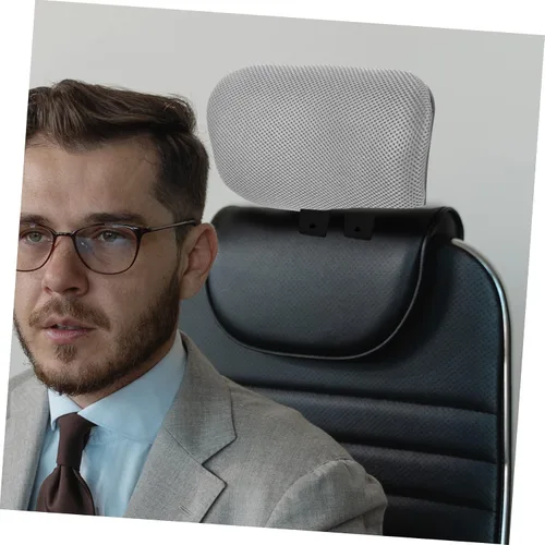 Miniatura 6 de Operitacx Silla alta de la cabeza de la silla de la computadora silla lumbar soporte ergonómico silla de oficina ninguna ruedas