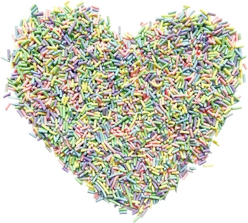 Miniatura 22 de Chispas falsas de resina Chispas de caramelo falsas Chispas de arcilla Chispas de polímero Rebanadas de arcilla de polímero para arte de uñas