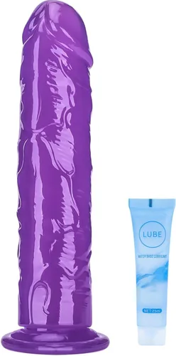Consolador de pene realista con base de succión de 8.1 pulgadas, punto G, polla flexible anal, juguetes sexuales para adultos, para principiantes,