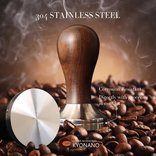 Miniatura 2 de KYONANO Espresso Accessories - Manipulador de café de 2.008 in - Manipulador de café expreso de 2.008 in - Dominador de prensa espresso