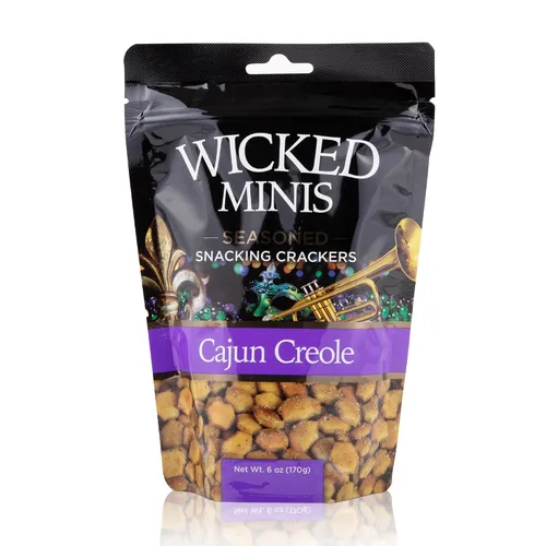 Miniatura 11 de Wicked Minis - Galletas de sopa y ostras, mini sopa inflada con sabor salado y salada, mezcla de aperitivos salados, adornos para ensalada
