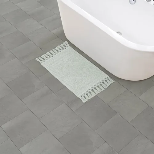 Miniatura 58 de French Connection Nellore Alfombras de Baño, Tapetes de Baño Tejidos y con Cuentas, Tapetes de Baño Duraderos y Gruesos para Baño y Alfombras
