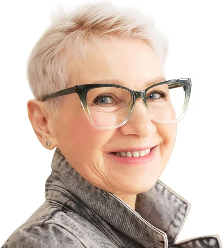 Miniatura 8 de Gafas de lectura de ojo de gato para mujer, elegantes lectores de gran tamaño con bisagras de resorte 1.0 1.25 1.5 1.75 2.0 a 3.5 4.0 Leopardo