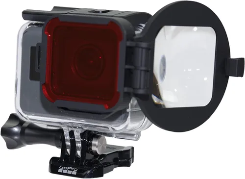 Miniatura 5 de PolarPro Switchblade5 Combo de filtro rojo/macro para GoPro Hero6 / Hero5 Super Suit Vivienda