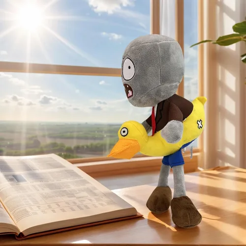 Miniatura 3 de Dyharnsty Juguetes de felpa de Plantas vs Zombies - Peluche de pato de felpa para regalos de cumpleaños para niños