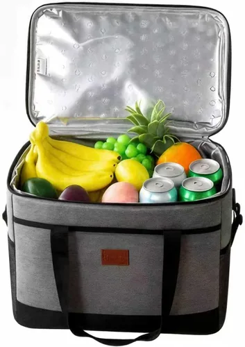 Miniatura 7 de BY-J Bolsa térmica suave, hielera plegable aislada a prueba de fugas, lonchera grande para hombres y mujeres, enfriador de lados suaves para picnic