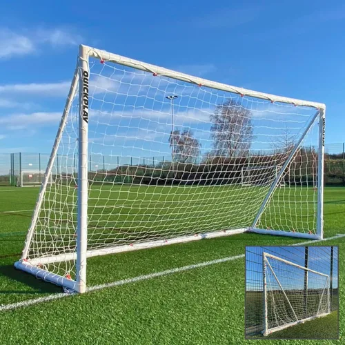 Miniatura 11 de Q-Fold - Arco de fútbol plegable de 30 segundos para patio trasero [un solo arco] la mejor red de fútbol resistente a la intemperie para niños
