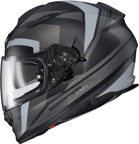 Miniatura 19 de ScorpionEXO Ryzer - Casco integral de motocicleta con visera Pinlock Ready con bolsillos para altavoz integrados, aprobado por DOT ECE