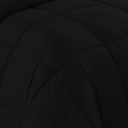 Miniatura 4 de Sweet Home Collection - Juego de 7 piezas en una bolsa con edredón liso con relleno alternativo, suave para todas las estaciones y lujosas sábanas