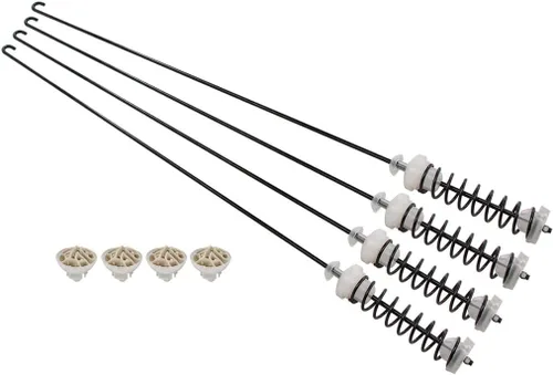 AZH Reemplazo de varilla de suspensión 4PCS para Whirlpool Amana Modelo WTW4850BWH NTW4516FW2 ATW4676BQ1 NTW4605EW0 MVWC200BWI NTW4516FW1 NTW4631BQ1