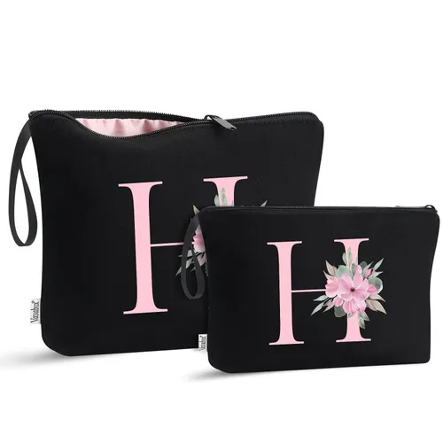 Miniatura 110 de Vavabox A-Z Bolsa de Maquillaje Personalizada, Regalos de Cumpleaños para Mujeres y Mamá, Regalos para la Mejor Amiga, Bolsa de Cosméticos
