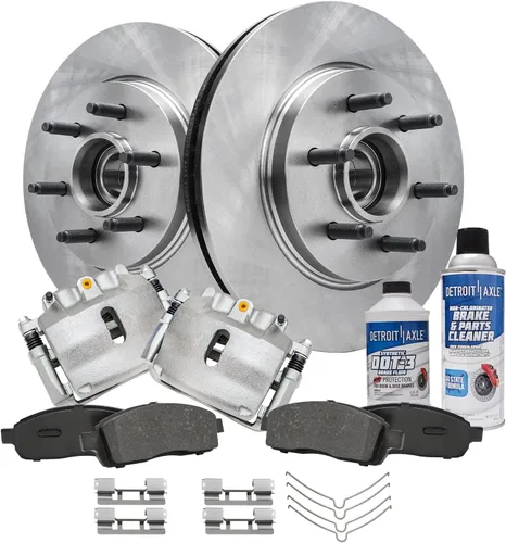 Miniatura 93 de Detroit Axle - Rotores de freno para Ford Mustang 2015 2016 2017 2018 2019 2020 2021 2022 2023 Rotores de freno de disco 2016 2017 2018 2019
