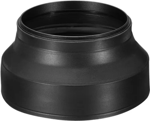 Miniatura 14 de PATIKIL Parasol para lente de cámara de 1.929 in, protector de lente plegable de goma, bloquea el exceso de luz solar, mejora la fotografía