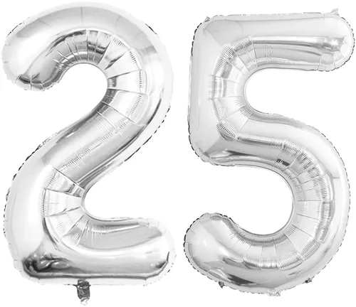Miniatura 351 de Goer, conjunto de globos de papel aluminio para decoraciones de cumpleaños, globos de las letras de feliz cumpleaños y de números Oro
