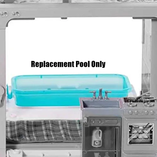 Miniatura 4 de Barbie Piezas de repuesto DreamCamper 3 en 1 - GHL93 ~ Piscina de repuesto