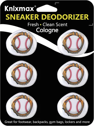 Knixmax Bolas Desodorizantes Versátiles para Zapatos Bolsas de Gimnasio Ambientador para el Hogar para Armarios Casilleros Eliminador de Olores