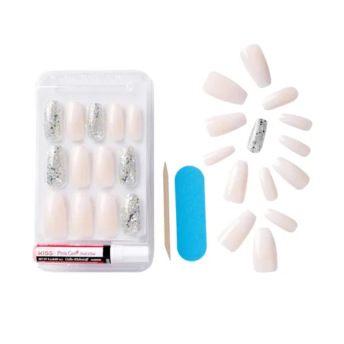 Miniatura 6 de KISS Uñas esculpidas de fantasía de gel - AMIGOS