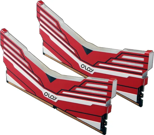 Miniatura 3 de OLOy DDR4 RAM 16 GB (2 x 8 GB) Red Warhawk Aura Sync RGB 2666 MHz CL19 1.2V 288-Pin Desktop UDIMM (MD4U0826191BC0DA)