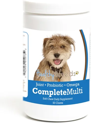 Miniatura 2 de Healthy Breeds Pug todo en uno multivitamínico suave masticable 60