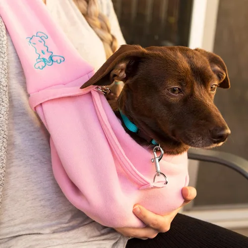 Miniatura 4 de Transportín para perros y gatos iPrimio manos libres, bolsa de transporte reversible Papoose Súper bolsa blanda y contenedor. Gran transportín