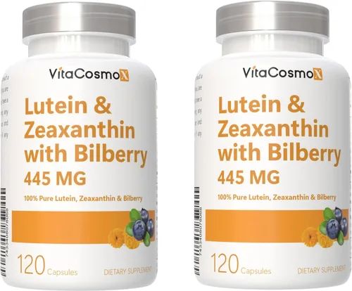Miniatura 8 de Luteína con zeaxantina, cápsulas veganas, 120 unidades, 40 mg de luteína + 4 mg de zeaxantina por porción, sin OMG, sin gluten