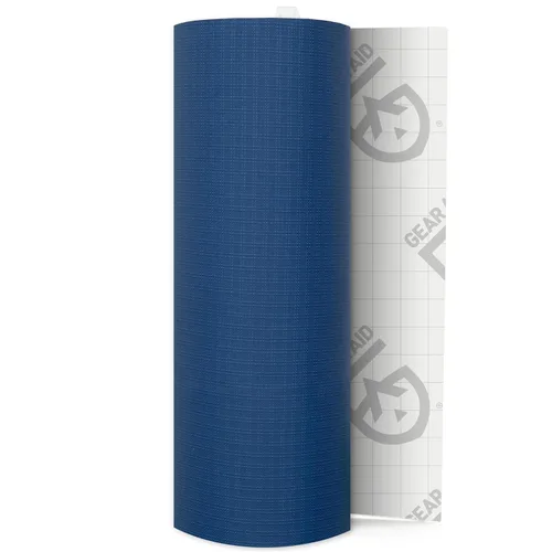 Miniatura 28 de GEAR AID - Cinta adhesiva resistente para reparación de tela y vinilo Tenacious, 3 x 20 pulgadas, color verde OD, reparación rápida de agujeros