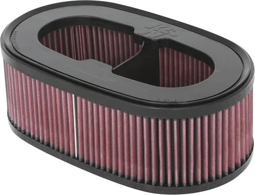 K&N Filtro de aire del motor: aumenta la potencia y la aceleración, lavable, premium, filtro de aire de repuesto para automóvil: compatible con