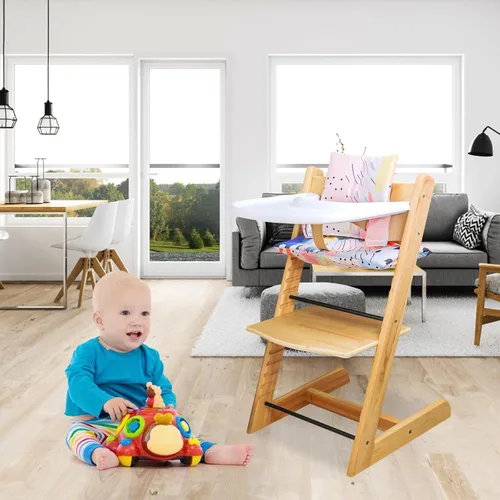 Miniatura 2 de Cojín para Silla Alta, Suave y Cómodo para Cojín de Silla Alta Tripp Trapp, el Conjunto de Cojines para Tripp Trapp lo Hace Más Seguro y Más Cómodo