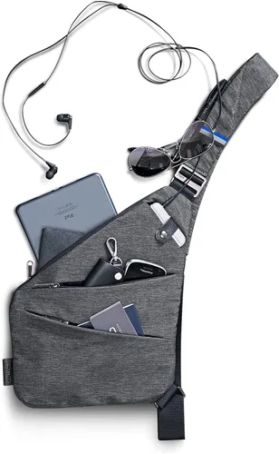 Miniatura 2 de NIID Sling Bags Mens Lightweight Crossbody Chest Casual Daypack Anti-theft Water Resistant Shoulder Backpack