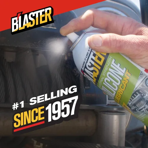 Miniatura 7 de B'Laster - Lubricante de silicona en aerosol, latas de aerosol de 11 onzas (paquete de 12) – Lubricante en aerosol de silicona para goma y plástico