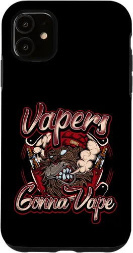 Miniatura 6 de Funda para iPhone 12 Pro Max Vapers Gonna Vape Bigfoot Gorilla Steaming Hot Vape Mod