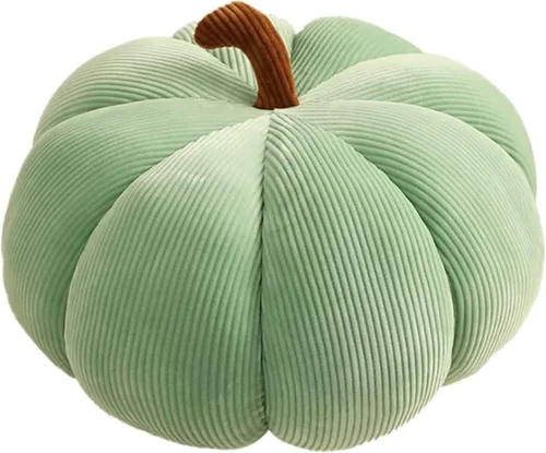 Miniatura 7 de AZCHEN Almohada decorativa de calabaza para sofá cama, muebles de patio (7.1 in, naranja)