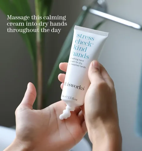 Miniatura 5 de THISWORKS Stress Check Kind Hands, Crema de manos para pieles sensibles secas 2.5 fl oz