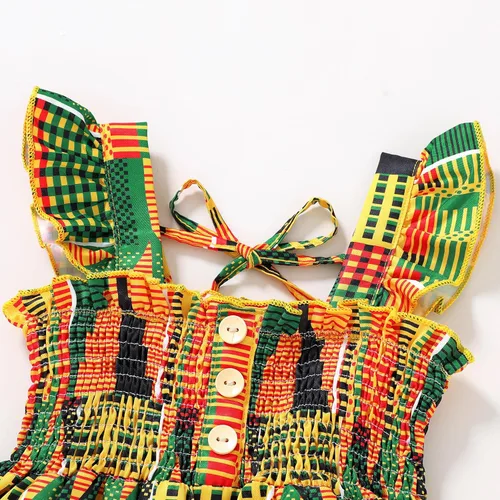 Miniatura 4 de YOUNGER TREE - Conjunto de ropa para bebé, diseño africano Dashiki Ankara