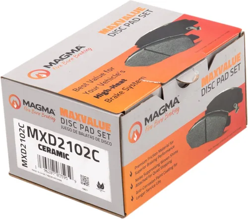 Miniatura 4 de MAGMA MaxValue MXD2102C Pastillas de freno de cerámica, traseras