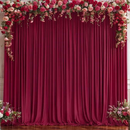 Miniatura 43 de Cortinas de fondo azul bebé de 8 x 10 pies para bodas, cortinas de fondo de poliéster sin arrugas, para baby shower, fiestas de cumpleaños