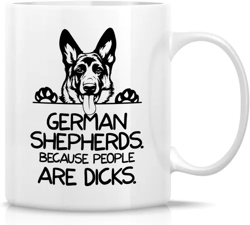 Miniatura 81 de Retreez - Taza divertida con texto en inglés "Funny Cute Golden Retriever Don't Stop Retrievin' Dog Lover", 325 ml, tazas de café de cerámica