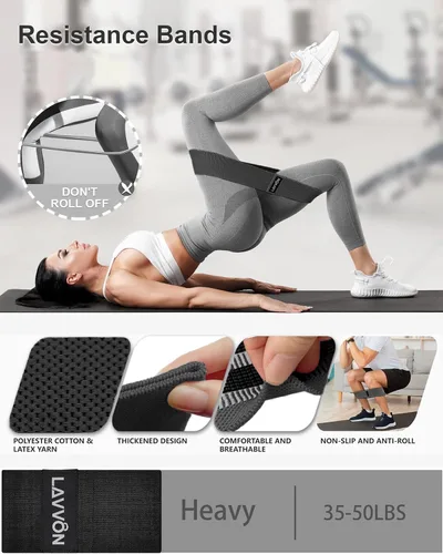 Miniatura 7 de Juego de 7 piezas de almohadillas para barra de pesas para empujes de cadera - Almohadilla para sentadillas, cojín de espuma para entrenamiento
