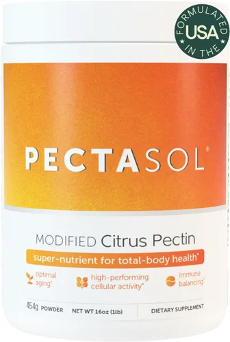 Miniatura 10 de PectaSol - Pectina cítrica modificada – 15 paquetes de 0.18 oz – Suplemento de salud corporal total para apoyar el corazón, el sistema inmunológico