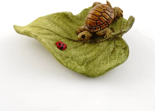 Miniatura 14 de Top Collection - Estatua miniatura para jardín de hadas y terrario Poco hada bostezando