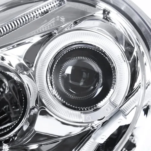 Miniatura 7 de Volkswagen Beetle luces frontales halógenas proyectoras., Plateado